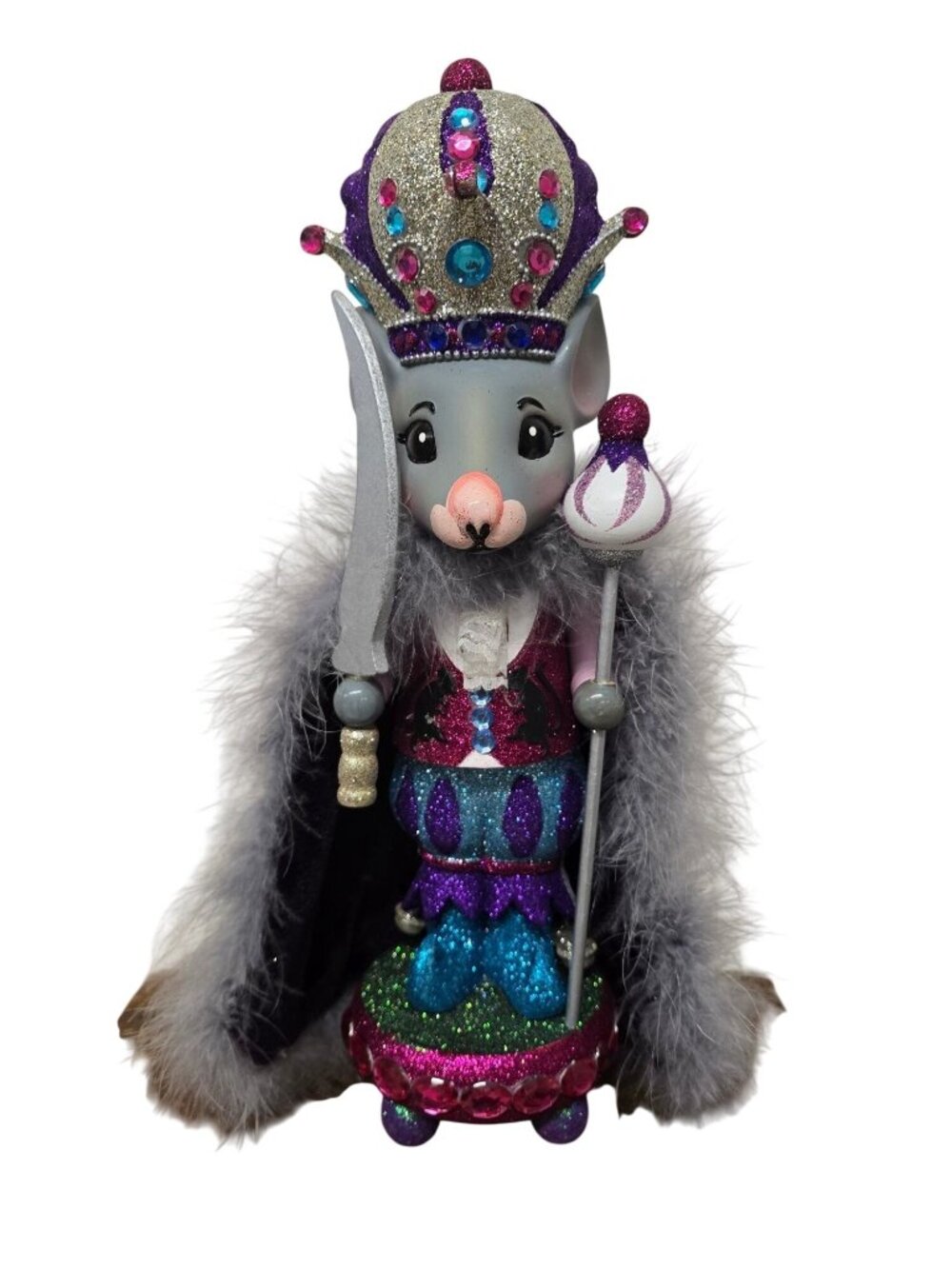 Holly Adler Mouse  King 15" Nutcracker
